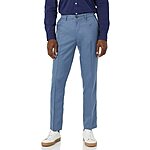 Amazon Essentials Men's Slim-Fit Flat-Front Dress Pant $11.9