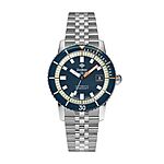 Men's Zodiac Super Sea Wolf Automatic Stainless Steel Watch w/ Blue Dial (40mm) $848 + Free S/H