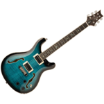 PRS SE Hollowbody II Electric Guitar w/ Piezo - Peacock Blue - Open Box $939.99