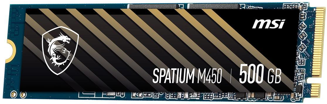 MSI Spatium M450 M.2 NVMe 500 GB SSD (New TikTok shop customers only) - $15.59