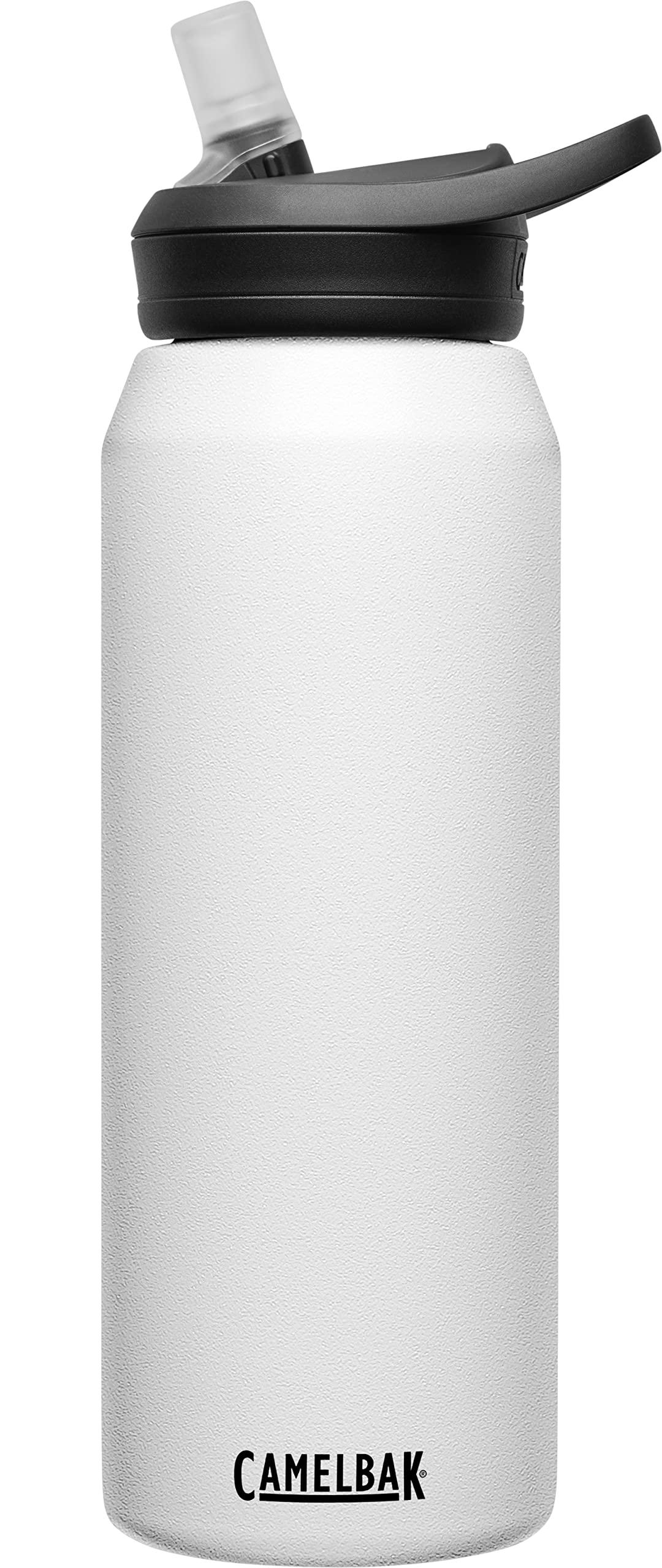 (White) CamelBak eddy+ Water Bottle with Straw 32oz - Insulated Stainless Steel, White - $19.97