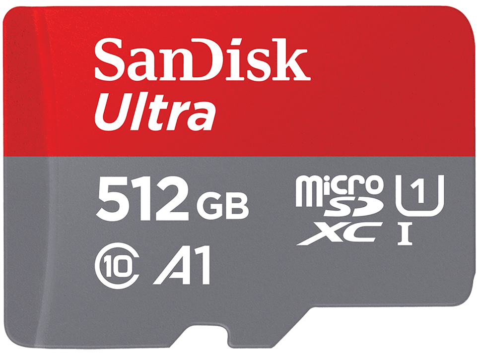 512GB SanDisk Ultra UHS-I microSDXC Memory Card w/ SD Adapter $25 + Free Shipping