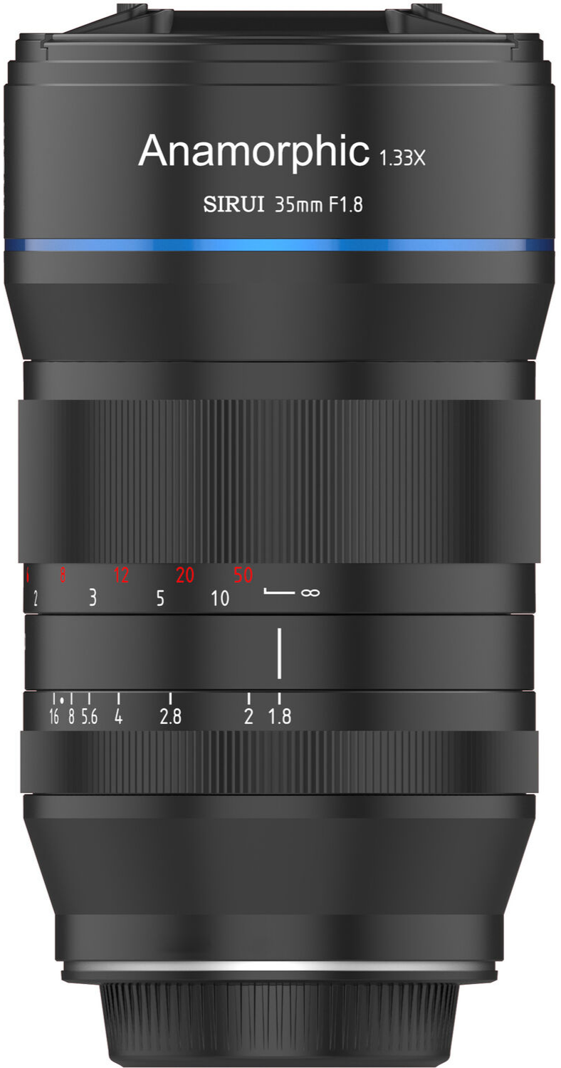 Sirui 35mm f/1.8 Super35 Anamorphic 1.33x Lens (RF Mount) $349.00 @B&H Deal Zone