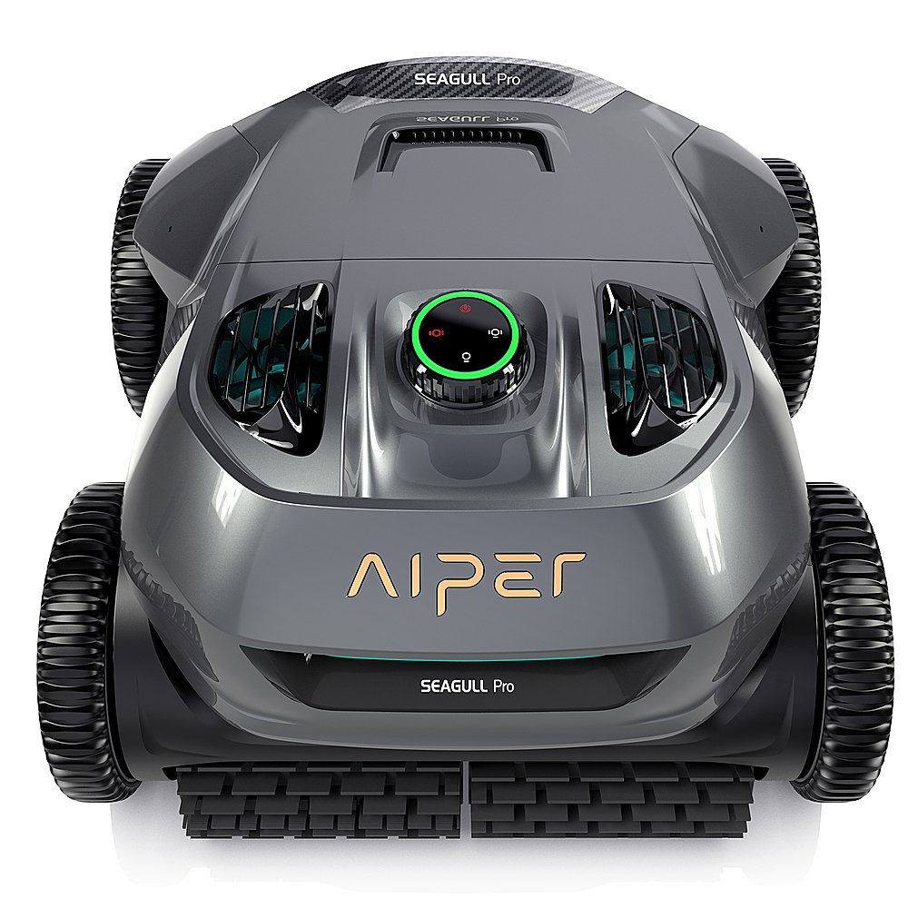 Aiper - SG Pro Cordless Robotic Pool Cleaner for In-ground Pools up to 1600sq.ft, Automatic Pool Vacuum - Gray $509.99
