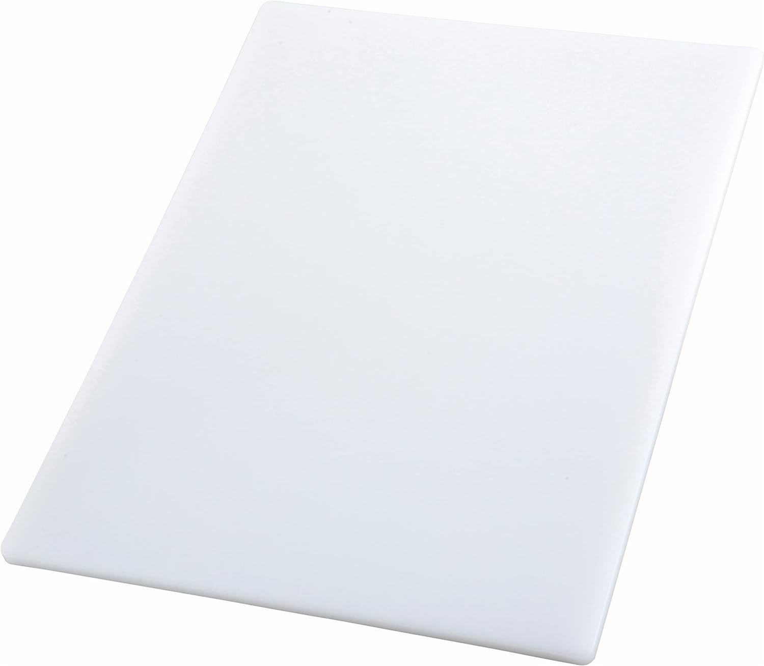 Winco CBWT-1218 Cutting Board, 12 by 18 by 1/2-Inch, White - $7.49