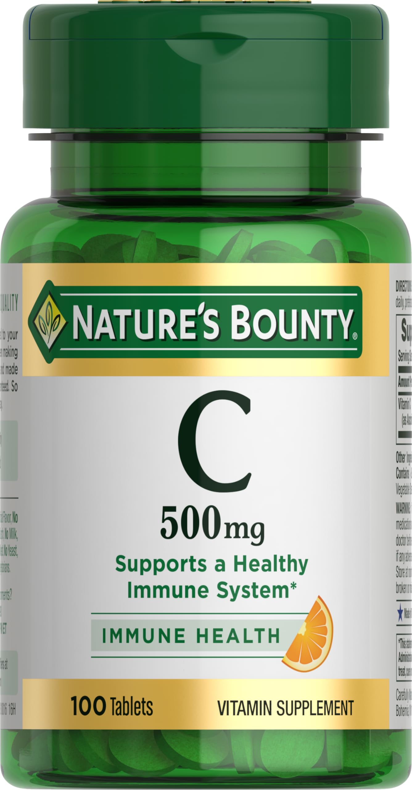 2 for $4.49 w/ S&S: 100-Count Nature's Bounty Vitamin C 500mg Tablets