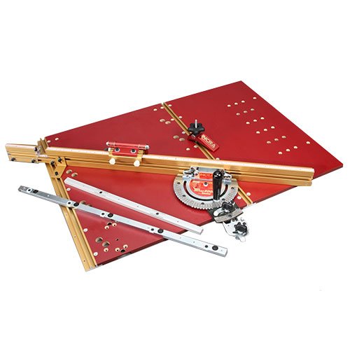 INCRA Miter 5000 Table Saw Miter Gauge with Sled and Telescoping Fence - $294.99