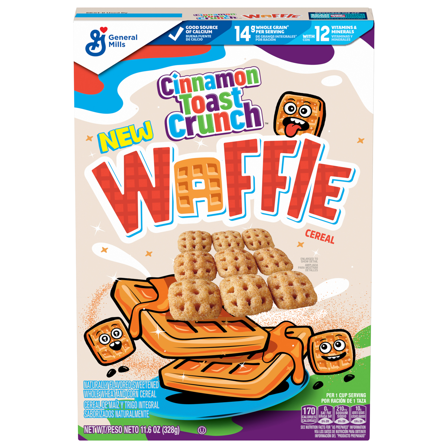 Cinnamon Toast Crunch Waffle 3 boxes for $4 after sale and $5 coupon $4