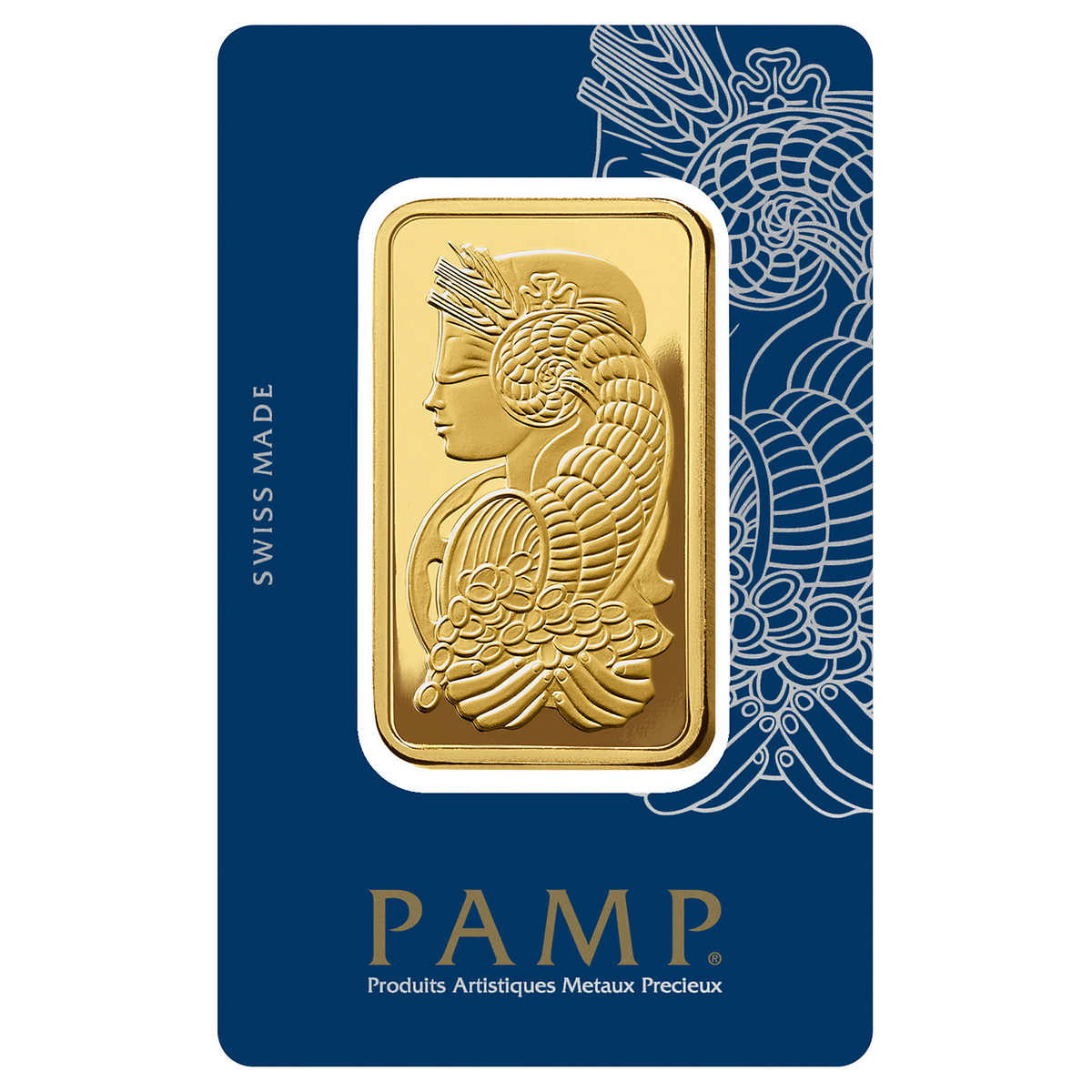100 Gram Gold Bar Pamp Suisse Lady Fortuna Veriscan (New In Assay) - $7999