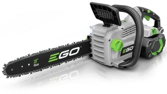 EGO POWER+ 18 Cordless Chain Saw Kit Reconditioned - $219