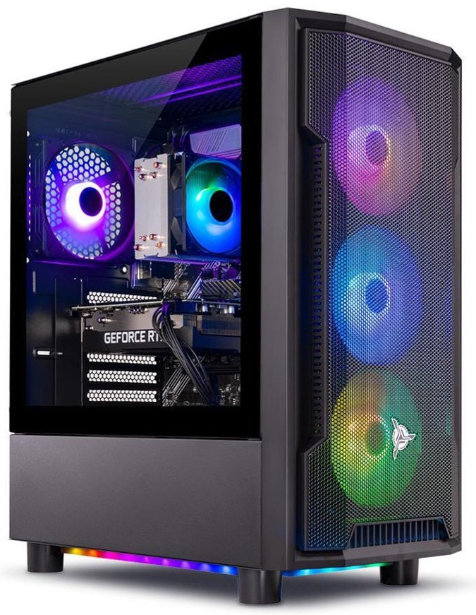 Skytech Shadow Gaming PC: i5-14400F, RTX 4070 Super, 1TB SSD, 32GB DDR4 ...