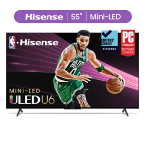 Hisense 55" U6K Series 4K TV + $50 NBA Store GC @ Walmart $348