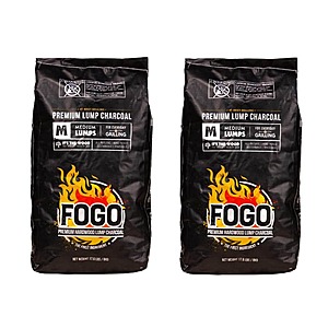 FOGO 17.6 lbs. Premium Wood Lump Charcoal (2-Pack) $35.91