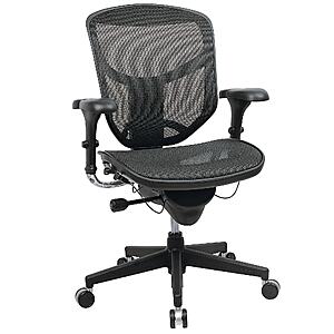 WorkPro Quantum 9000 Series Ergonomic Mesh Mid-Back Chair + $25 Prepaid Visa GC $285 + Free Store Pickup
