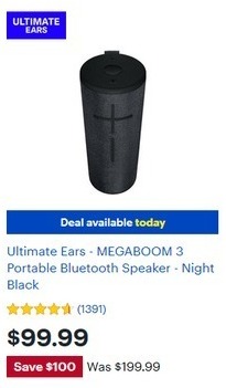 megaboom 3 cyber monday