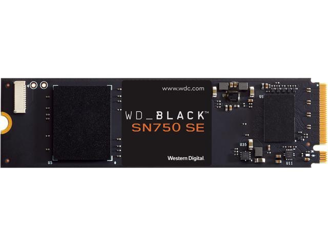 Western Digital WD Black SN750 SE NVMe M.2 2280 1TB PCI-Express 4.0 Internal Solid State Drive (SSD) WDS100T1B0E $94.99