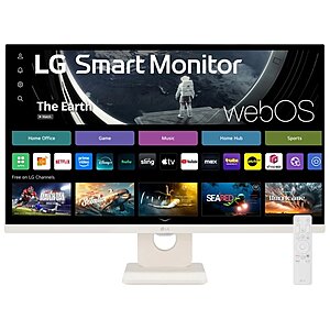 32" LG 32SR73U-W 3840x2160 4K UHD 60Hz VA webOS Smart Monitor $160 + Free Shipping