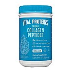 Vital Proteins Collagen Peptides Powder, 9.33 oz, Unflavored with Hyaluronic Acid and Vitamin C $17.49