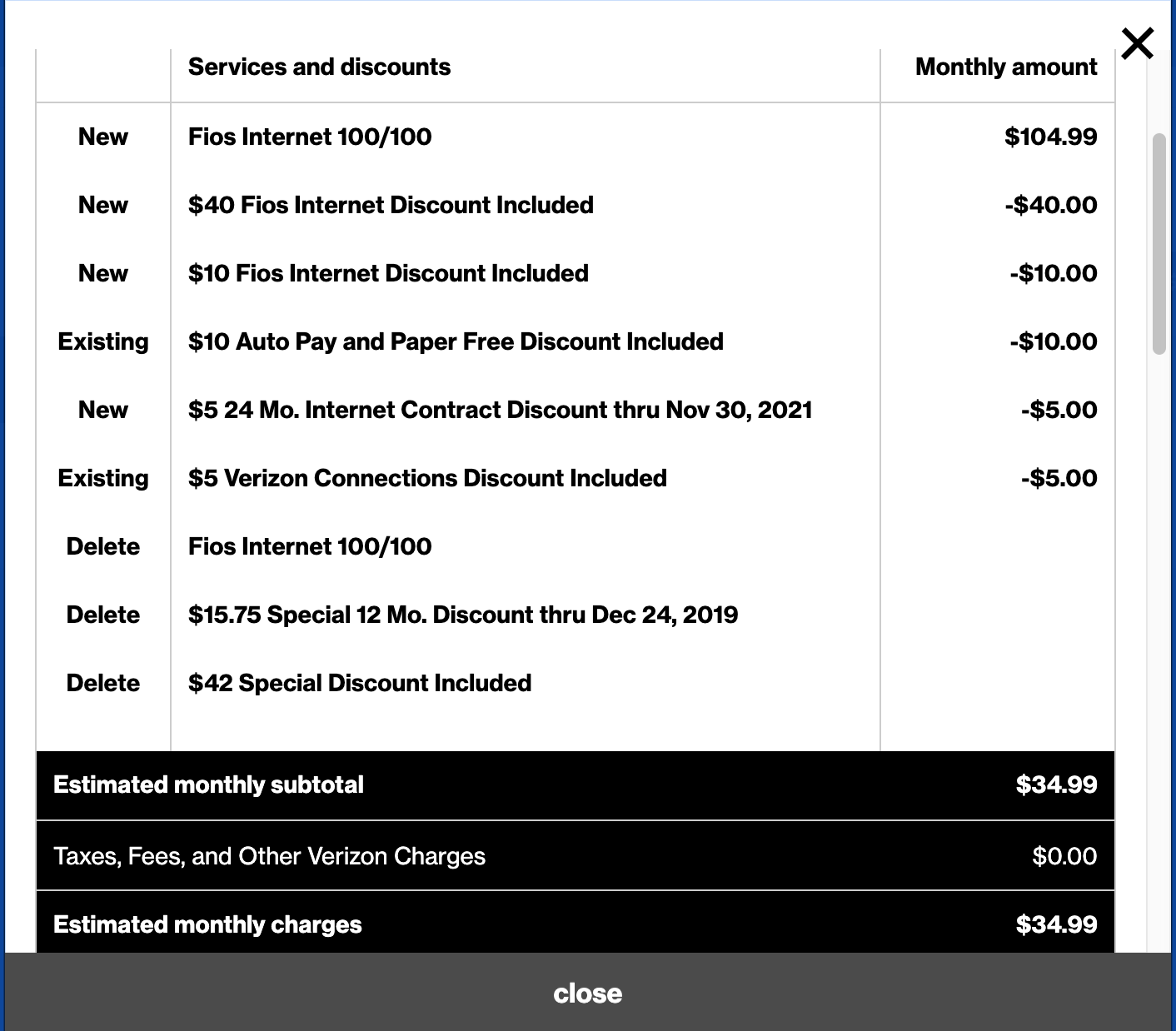 Verizon Bundle Prices For Existing Customers Upgrade Fios TV One