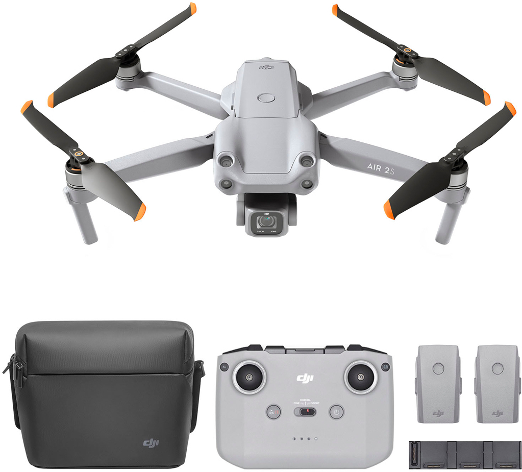 DJI Air 2S Drone Fly More Combo with Remote Controller CP.MA.00000346.01 - $1109.99
