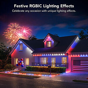 Govee RGBIC 100ft LED Outdoor Permanent String Lights - Sam's Club