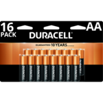 Duracell Coppertop AA/AAA 16-pk &amp;amp;amp; AA 24-pk  + 100% Back in Rewards $19.39