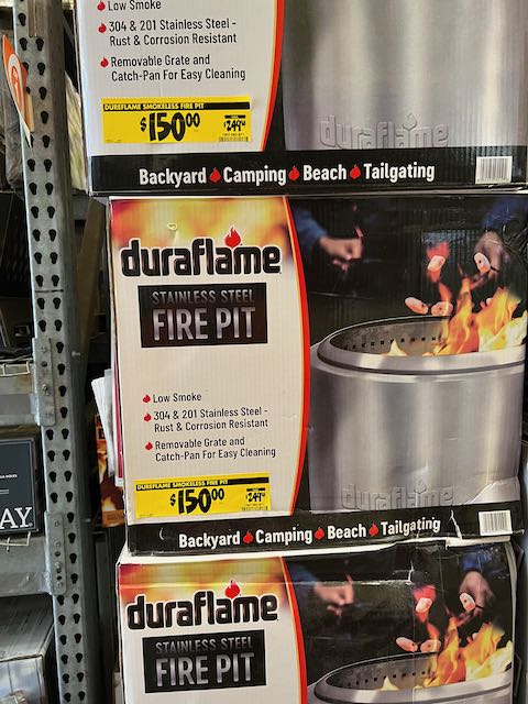 YMMV Duraflame Smokeless Fire Pit $129.99 at BJs.com, $150 at Home Depot B&M