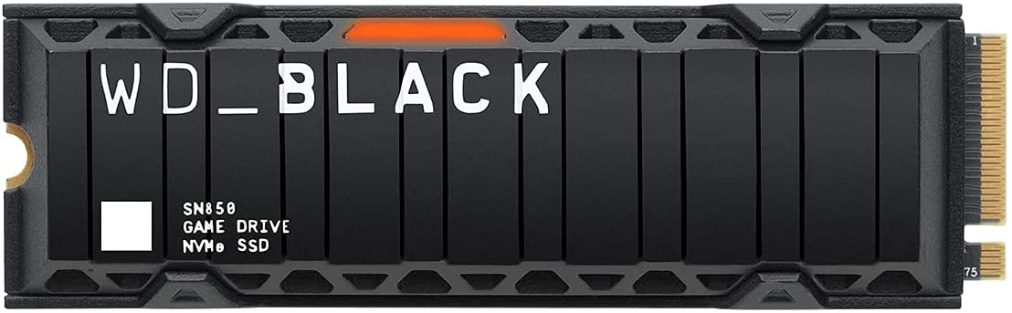 WD_Black 1TB SN850 NVMe Internal Gaming SSD Solid State Drive with Heatsink - Gen4 PCIe, M.2 2280 $249.99