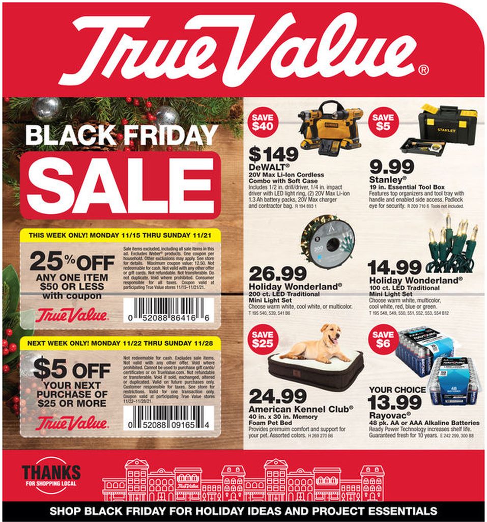 True Value 2021 Black Friday Ad