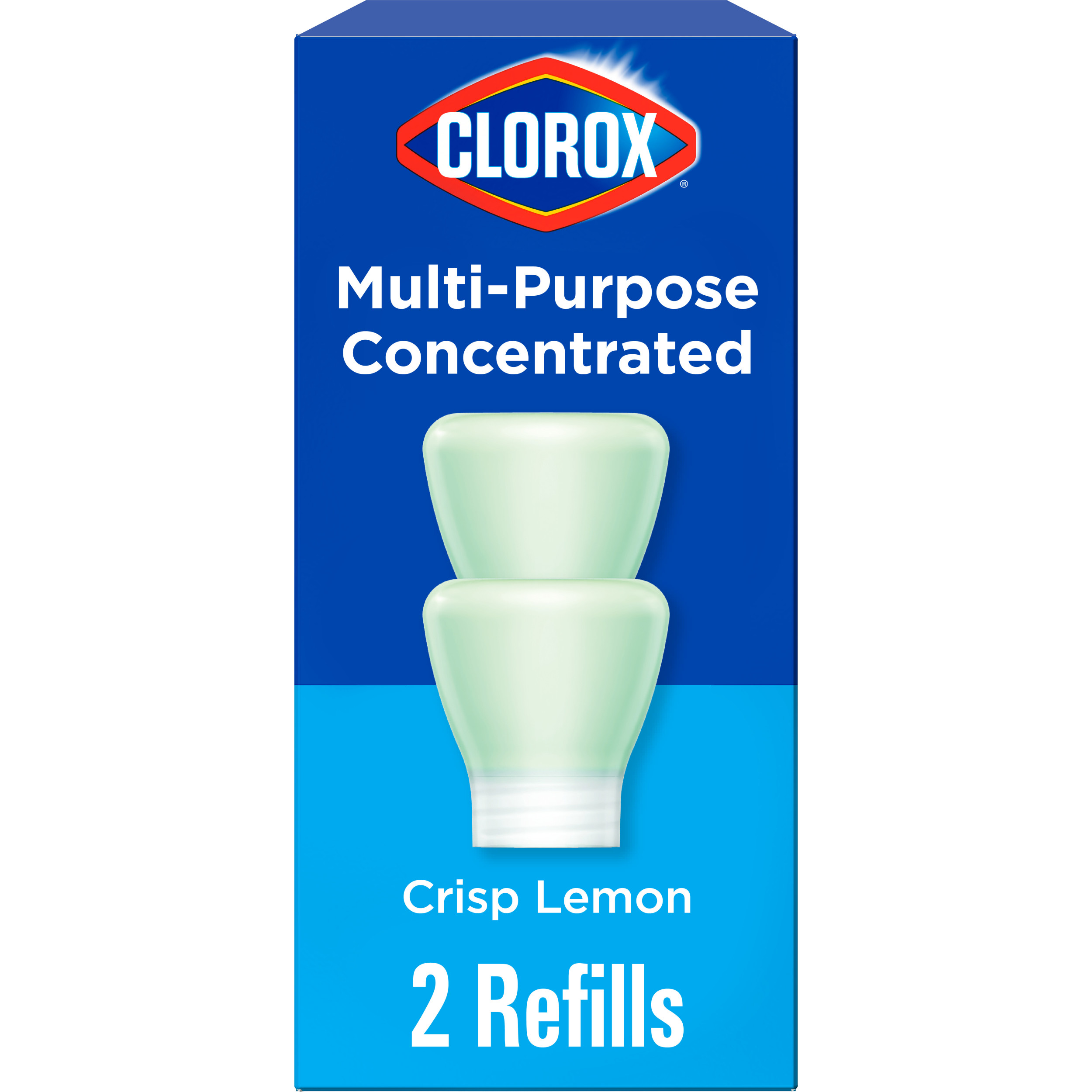 Clorox Multi-Purpose Cleaner System (Crisp Lemon): Starter Kit (1 Bottle + 1 Refill) or 2-Pack Refill Pods $1.98 + Free Shipping w/ WM+