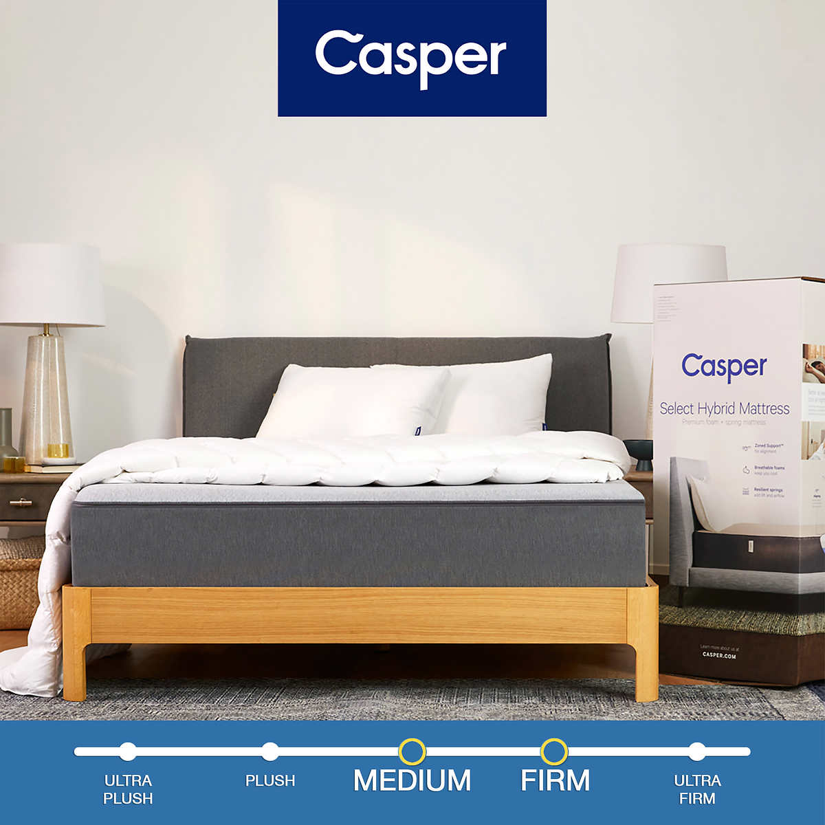 Casper Select King Size Mattress in store Costco YMMV 375