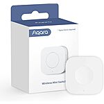 Aqara Wireless 3-Way Control Button Smart Home Mini Switch (Hub Req'd) $12.60