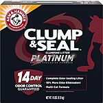 18lb Arm & Hammer Platinum Multi-Cat Complete Clumping Litter $11.20 w/ Subscribe &amp; Save