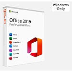 Microsoft Office Professional Plus 2019 (Lifetime License for 1 PC) $20.99