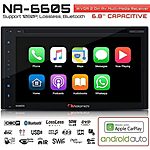 Nakamichi 6.8&quot; Apple CarPlay &amp; AndroidAuto Touchscreen $79.99 + Free S&amp;H w/ Prime