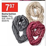 Basha Fashion Loops for $7.97