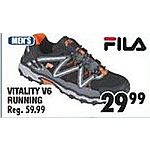 Big 5 Sporting Goods Black Friday: Fila Men's Vitality V6 Running Shoes for $29.99