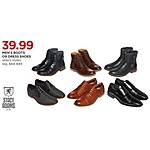 JCPenney Black Friday: Stacy Adams Men's Boots or Dress Shoes for $39.99