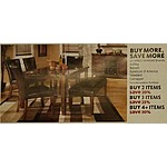 AAFES Cyber Monday: Select Furniture Brands, Buy More Save More: Ashley, Bassett, Standard, Catnapper or Furniture of America - 20-30% Off