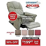 PC Richard &amp; Son Black Friday: Catnapper Rocker Recliner for $199.97