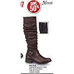 Bass Pro Shops Black Friday: Natural Reflections Ladies Riley Scrunch Boots for $24.97