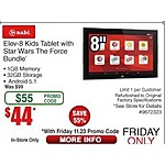 Frys Black Friday: 32GB Nabi Elev-8 Kids Tablet with Star Wars the Force Bundle (Refurbished) for $44.00