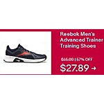 eBay Black Friday: Reebok Men's Advanced Trainer Training Shoes for $27.89