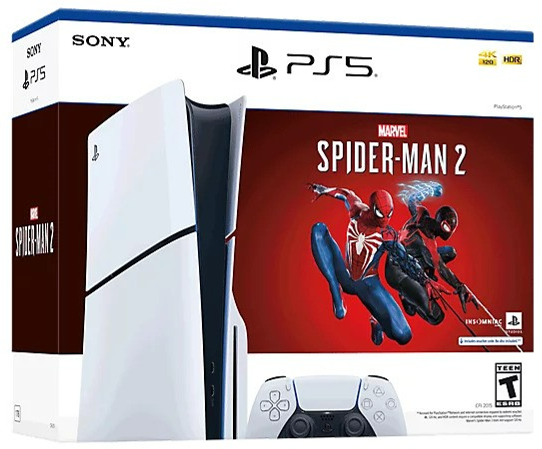 CGX (Military/Veterans) Sony PlayStation 5 Console Spider-Man 2 Slim Bundle $419 WITH CODE, NO TAX $418.5