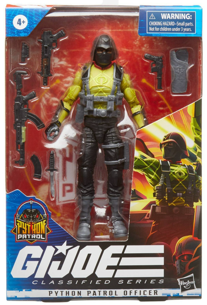 G.I. Joe Classified Series Python Patrol Officer Action Figure (Target Exclusive) $11.49