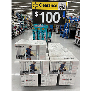 Walmart bowflex selecttech best sale