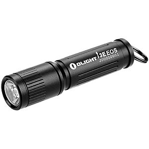 Prime Members: OLIGHT i3E EOS PMMA TIR Lens Compact Keychain Flash Light (Black) From $  5 + Free Shipping