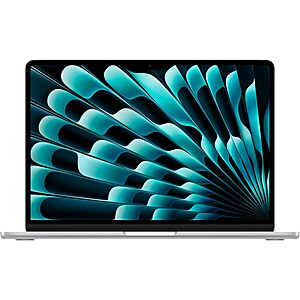 Apple MacBook Air: 13", M4, 16GB RAM, 256GB SSD, Silver $849.99