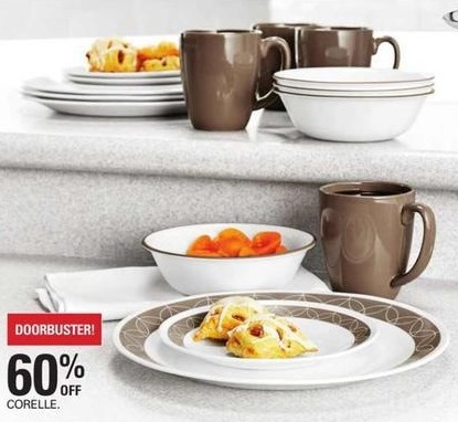 Corelle Dinnerware Black Friday Corelle 16 Piece Classic Cafe Blue Livingware Dinnerware Set Walmart Com Sc 1 St Walmart