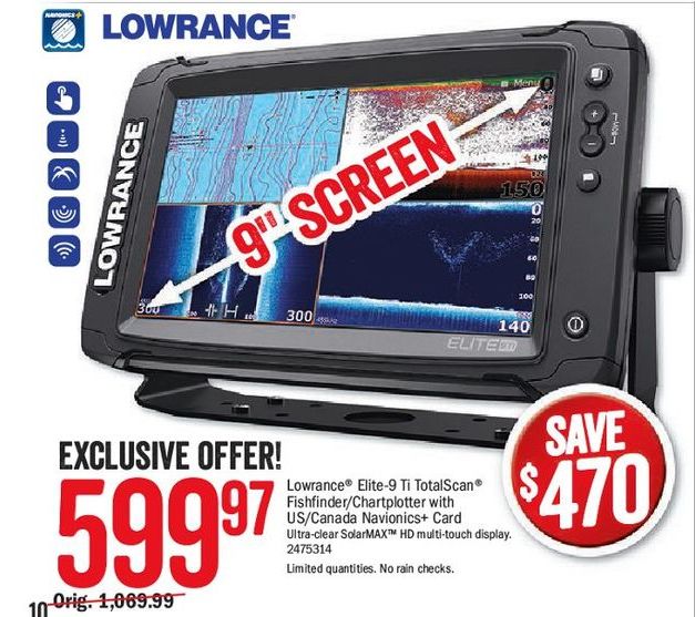 Fish Finders On Sale At Bass Pro Shop